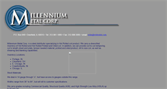 Desktop Screenshot of millmetal.com